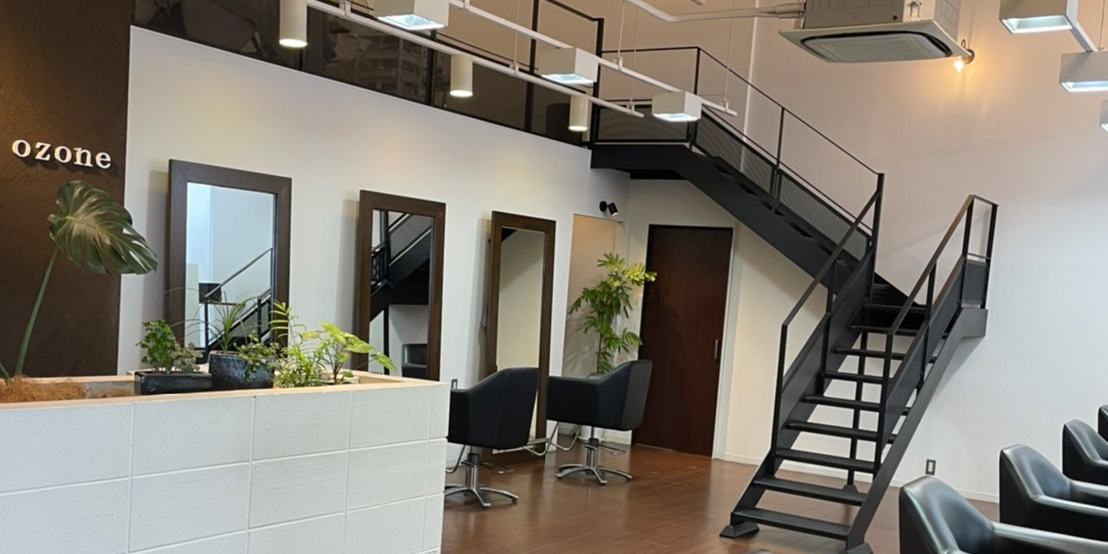 ozonehair美容院オゾンヘアー加東店の店内画像